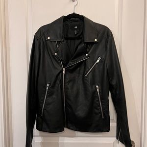 H&M Black Motorcycle Jacket